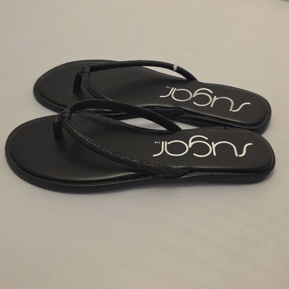 BRAND NEW WOMEN's SUGAR PETITIO GLIM FLIP-FLOPS SANDALS R1 - Picture 6 of 16